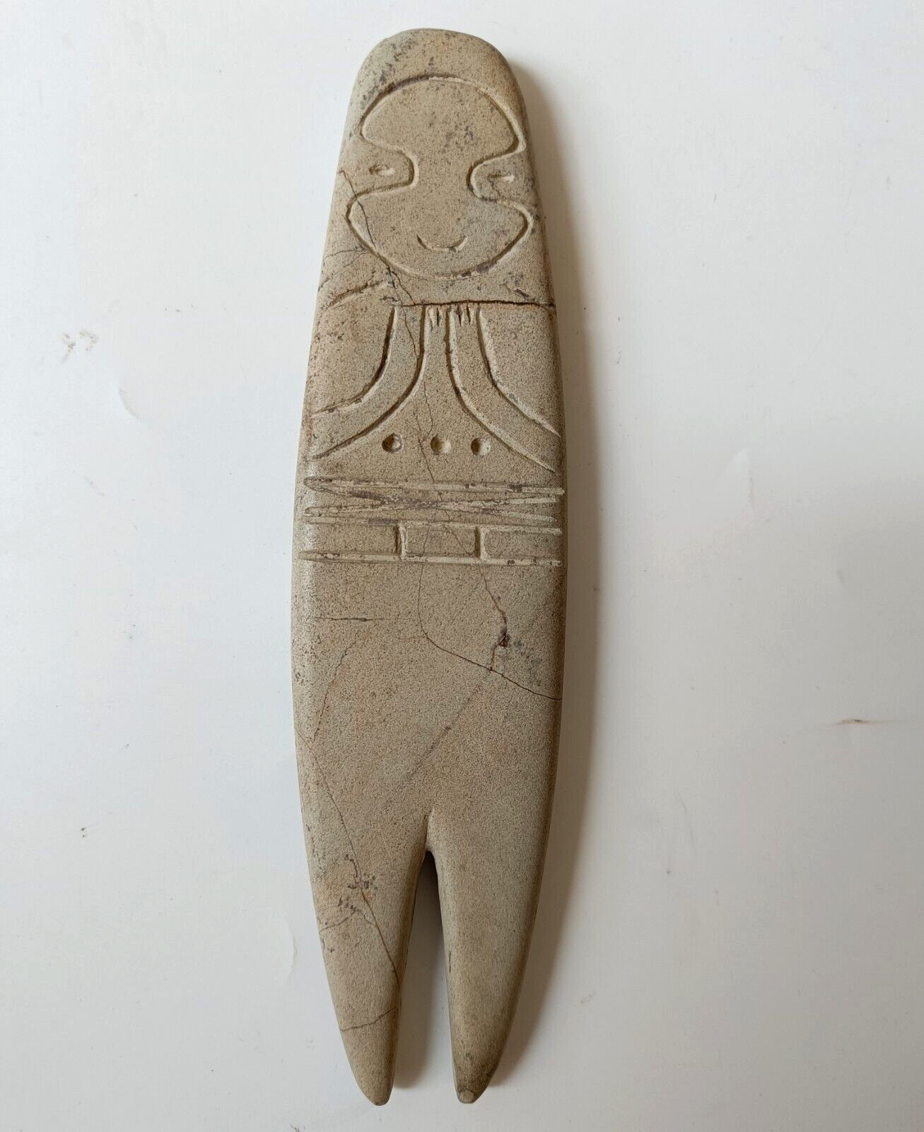 South American stone Stella type figure Amazonian or Pre Columbian