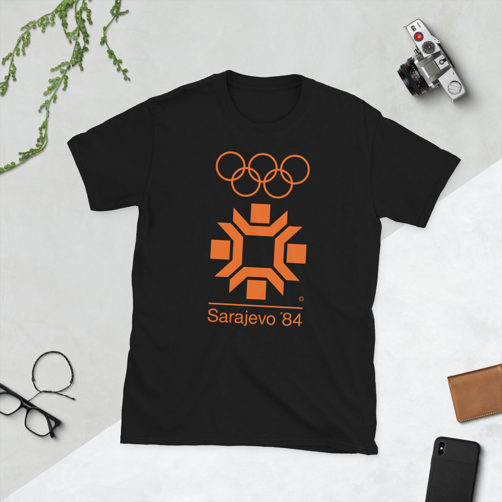 1984 Sarajevo Winter Olympics Vintage T-Shirt