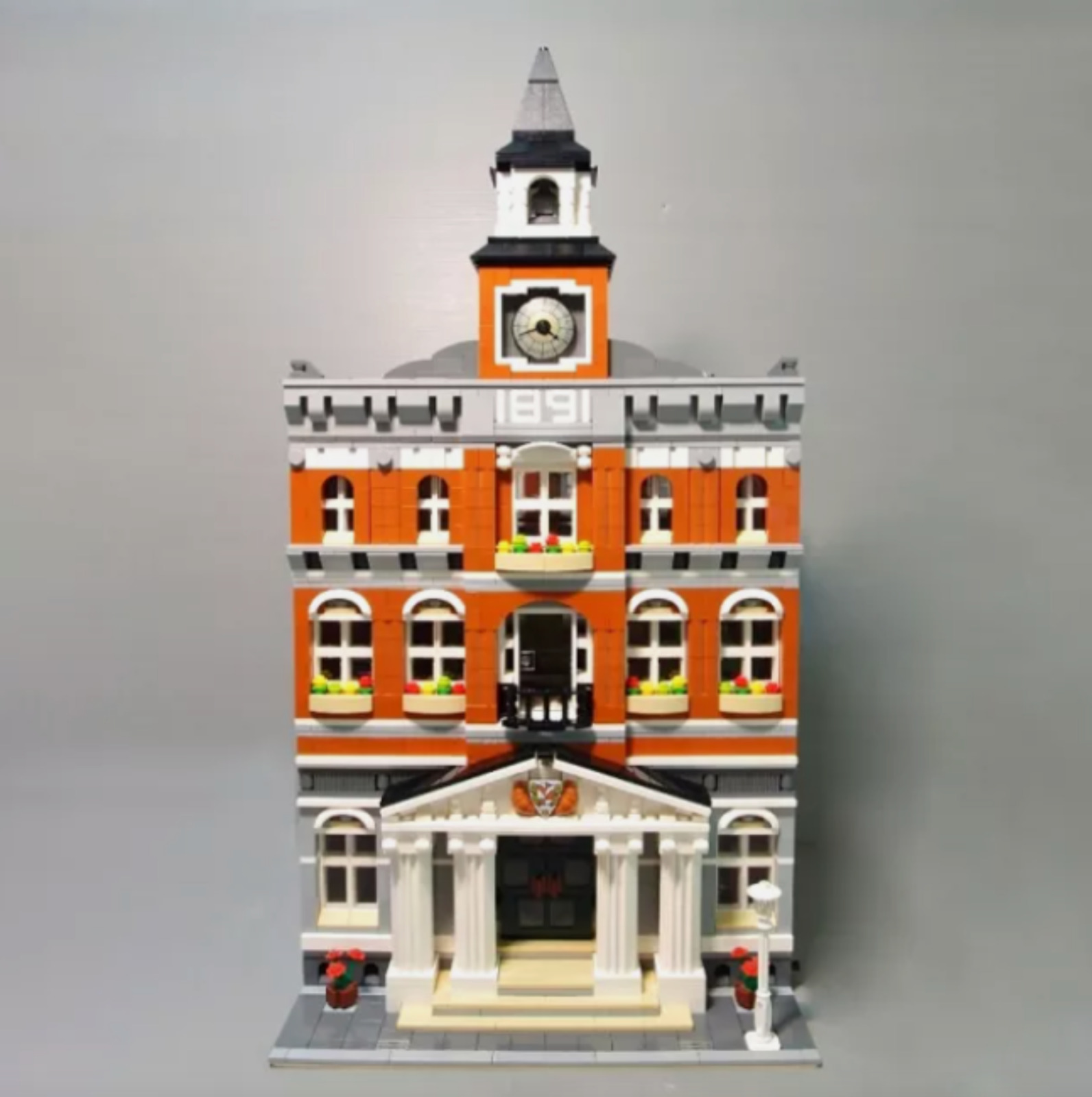 NEW DIY Town Hall 10224 pcs 2766 Building Bricks Set Expert Kids Toys
