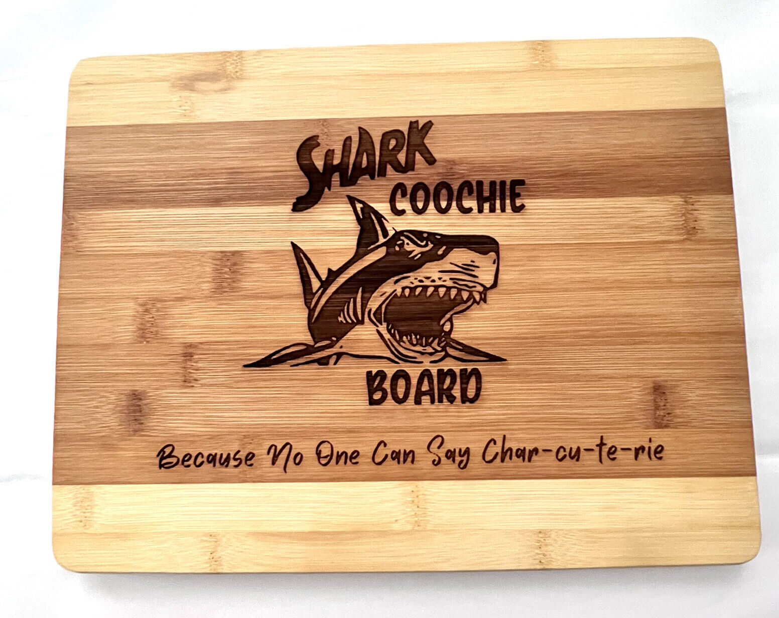 Shark Coochie Charcuterie Board - Large