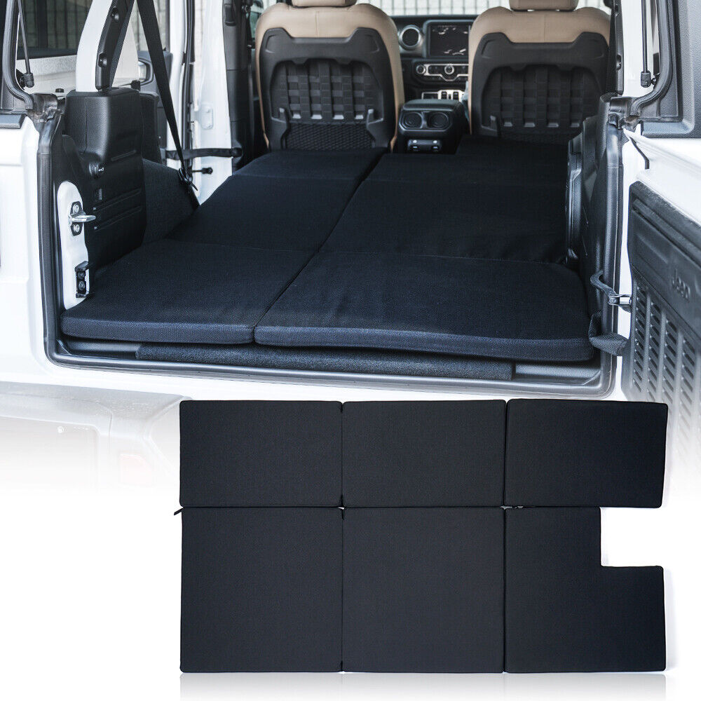 Xprite Black NitePad Portable Sleeping Pad Cushion for 18-23 Jeep Wrangler JL