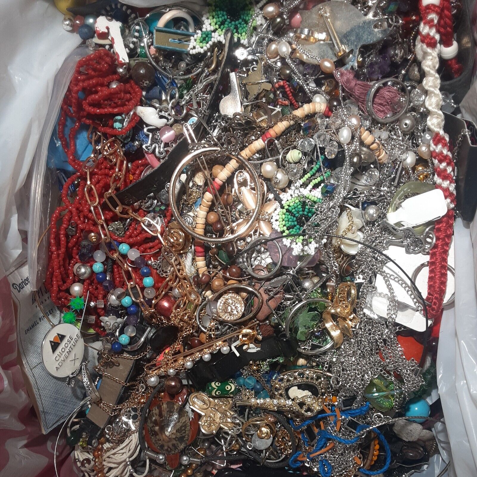 VINTAGE TO NOW ESTATE JEWELRY LOT A6 14+ LBS