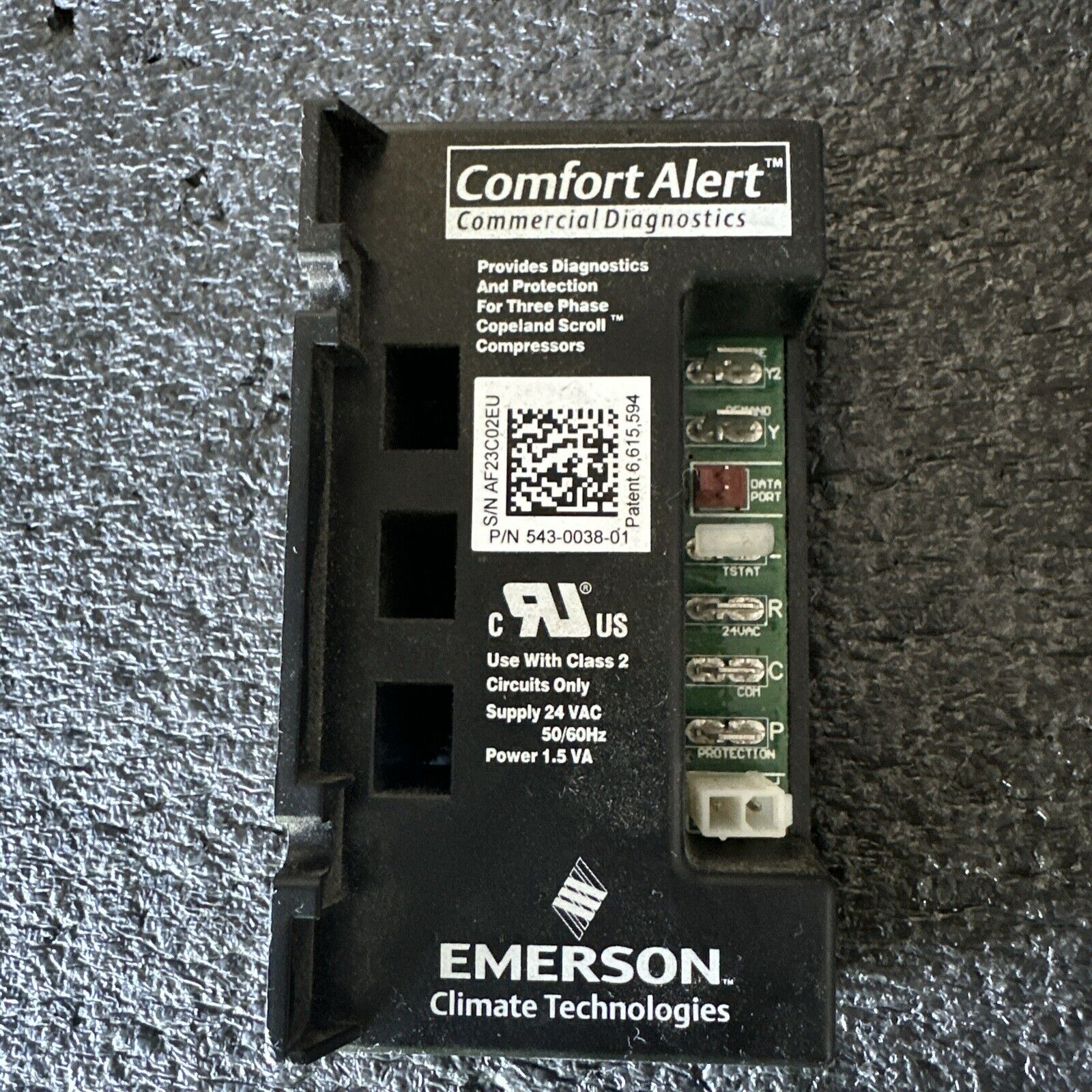 OEM EMERSON COMFORT ALERT 543-0038-01 CONTROL BOARD HVAC