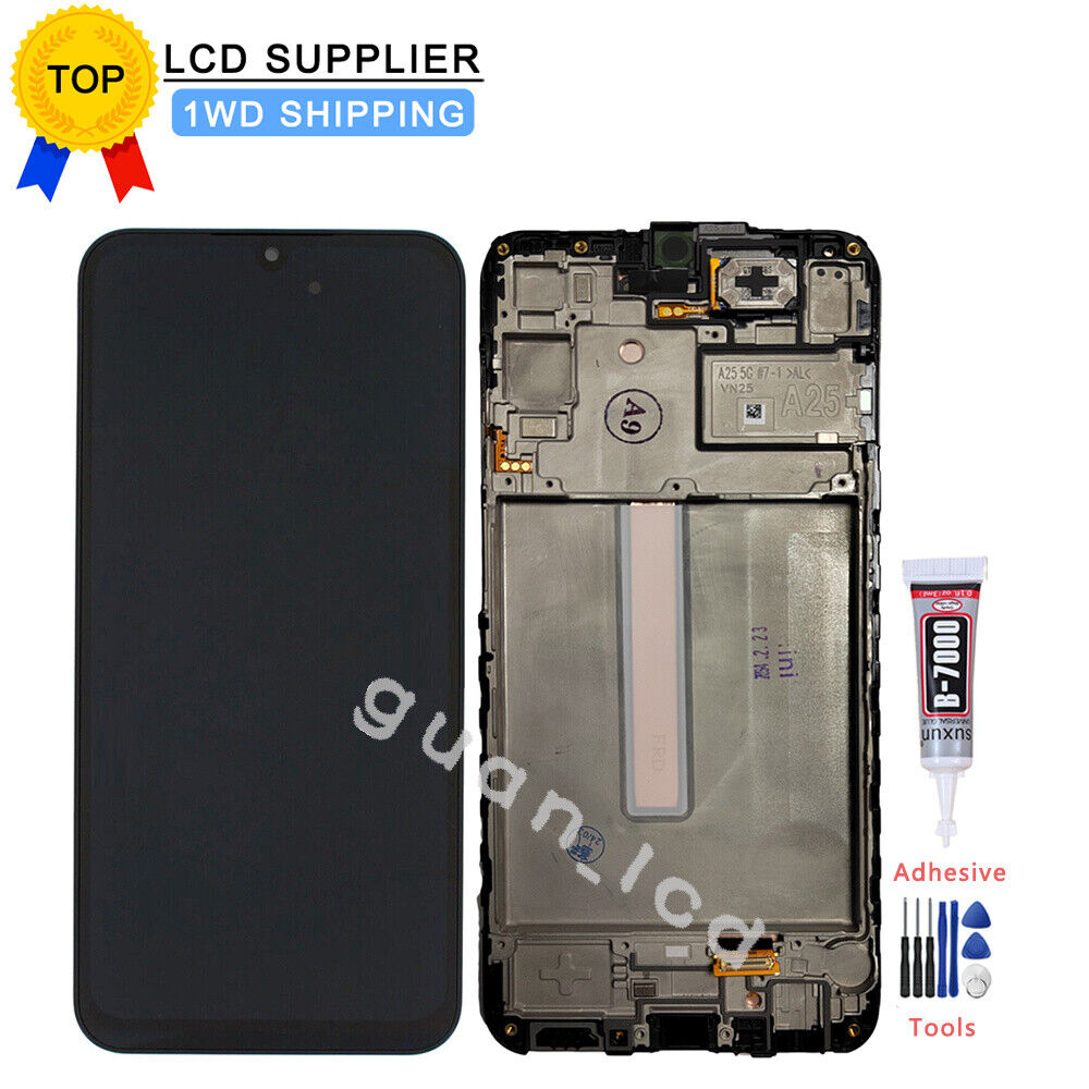 OEM For Samsung Galaxy A25 5G SM-A256 Display LCD Touch Screen Digitizer Frame