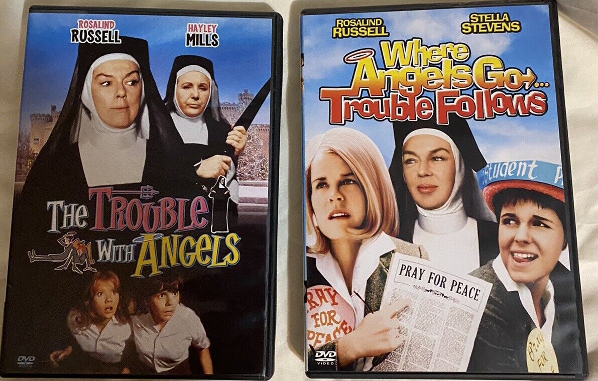 The Trouble With Angels & Where Angels Go, Trouble Follows( DVDs, Like New)