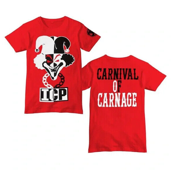 Insane Clown Posse Carnival of Carnage ICP T Shirt S-5XL New 2023