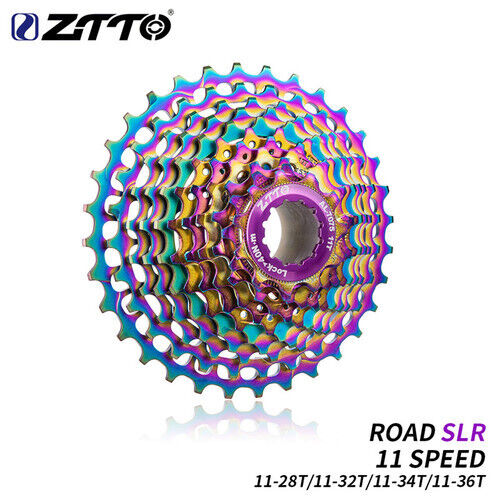 ZTTO PRO Road Bike Cassette Durable 11S Cassette Beautiful 11-28~36T Steel&AL