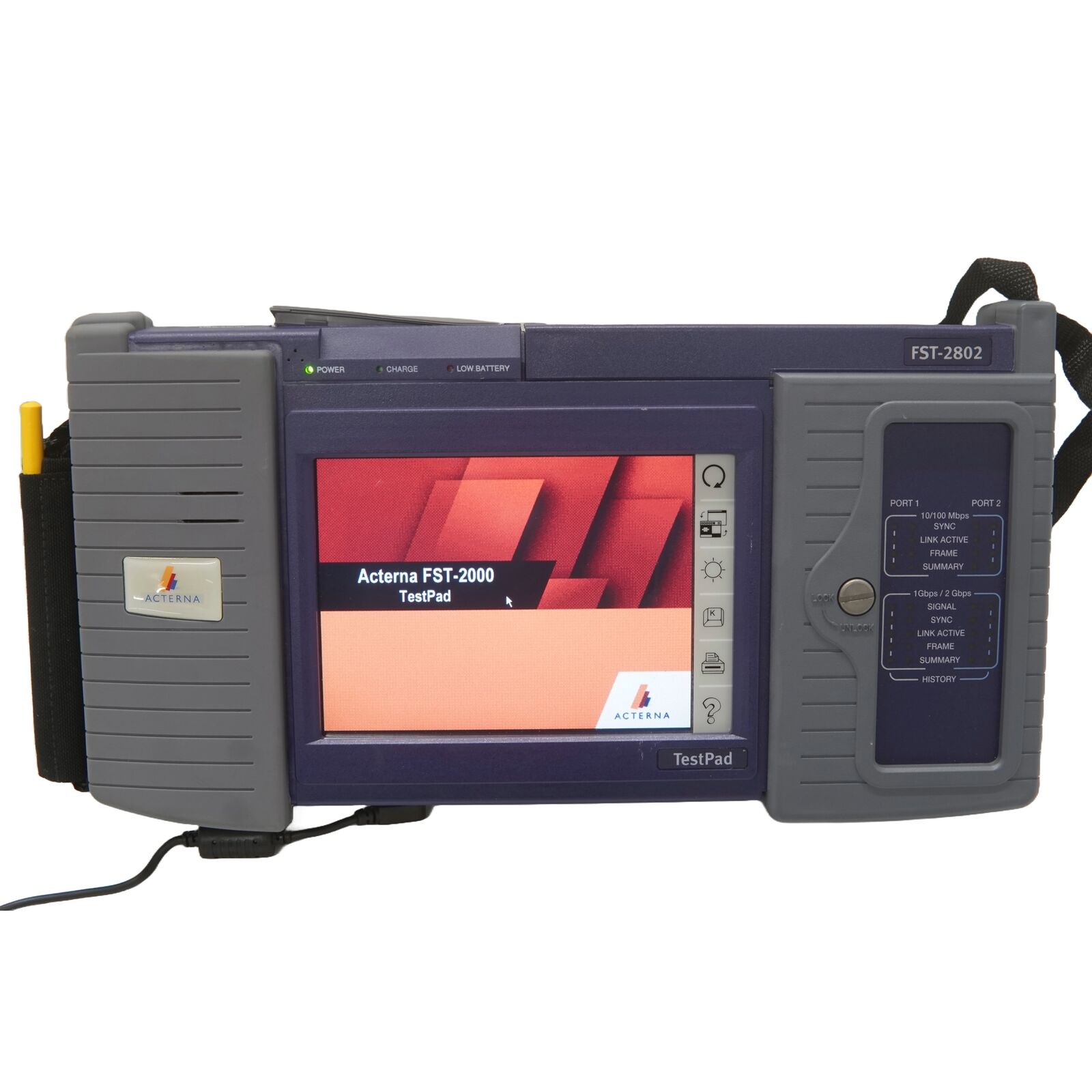 Acterna FST-2000 TestPad Analyzer w/FST-2802 Mod w/Case