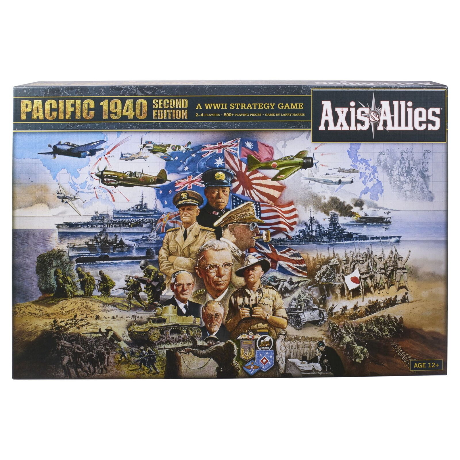Axis & Allies Pacific 1940 WWII Strategy Board Game for Kids and Family Ages 12