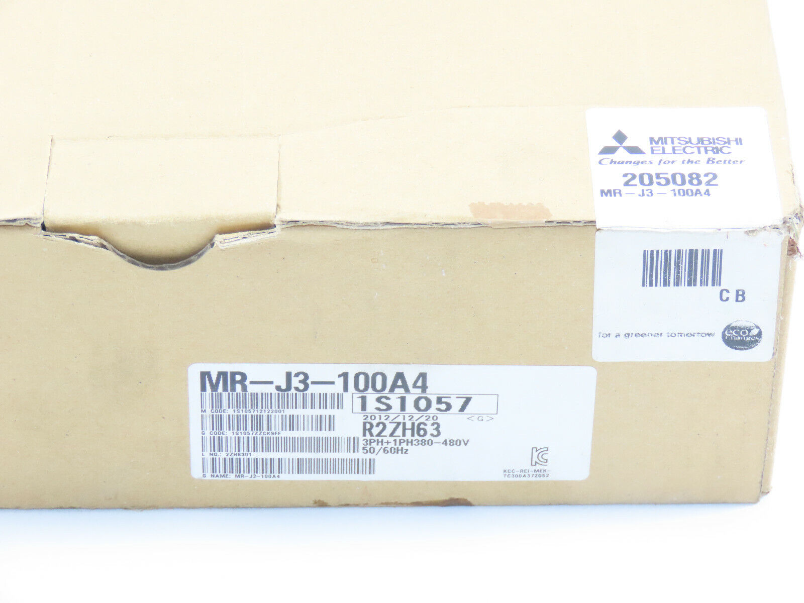 NEW MITSUBISHI MR-J3-100A4 MITSUBISHI MRJ3100A4 AC SERVO AMPLIFIER