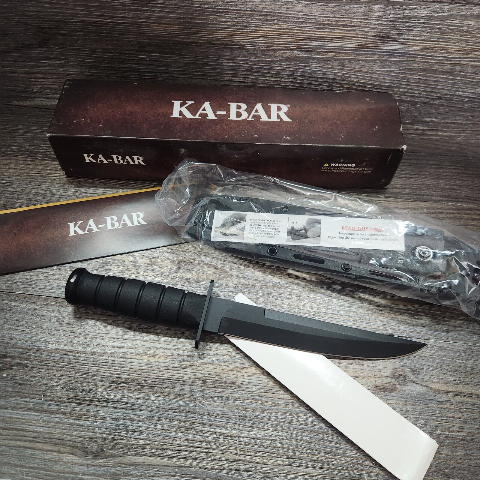Ka-Bar Modified Tanto Knife 8\