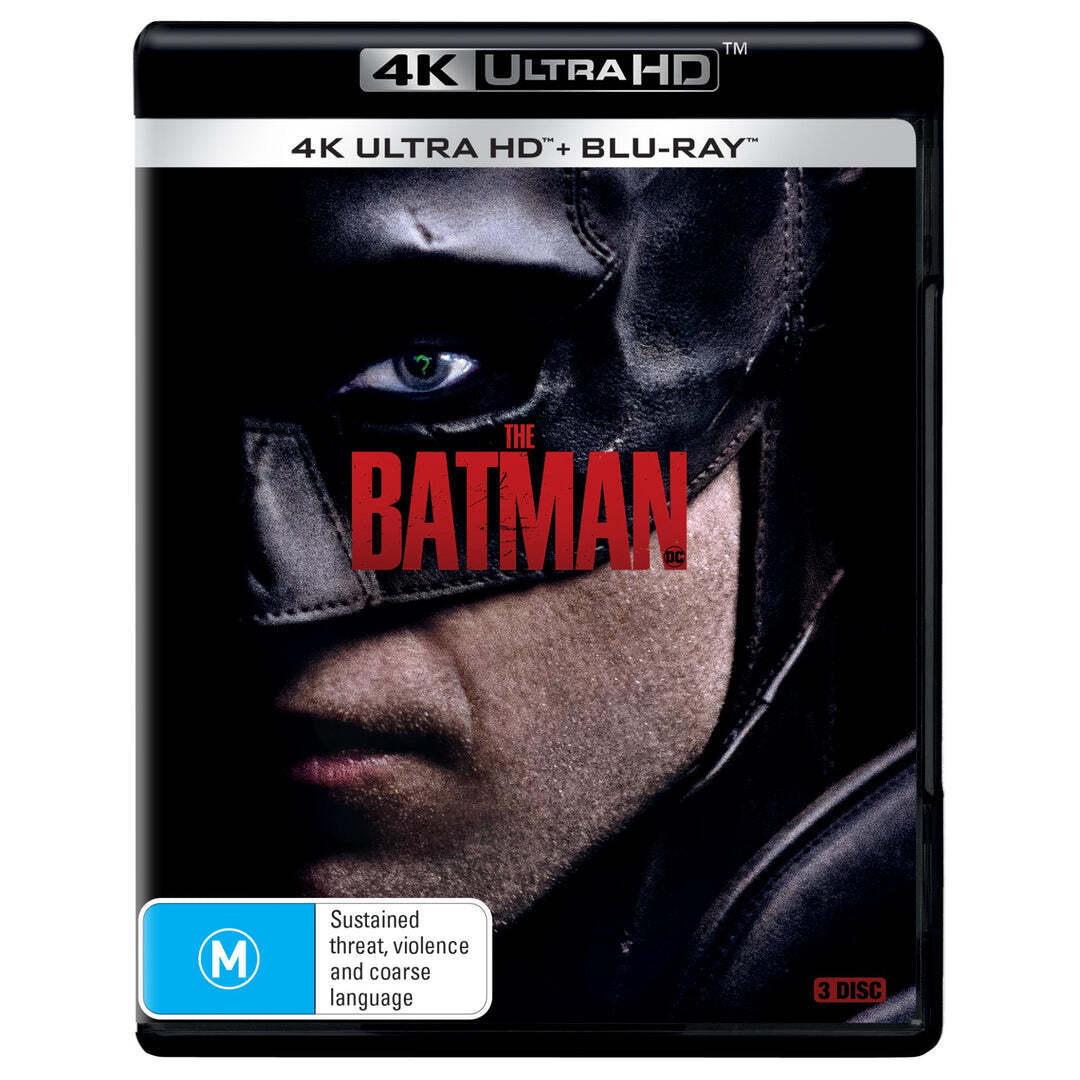 The Batman 4K UHD + Blu-Ray | Robert Pattinson | Region Free