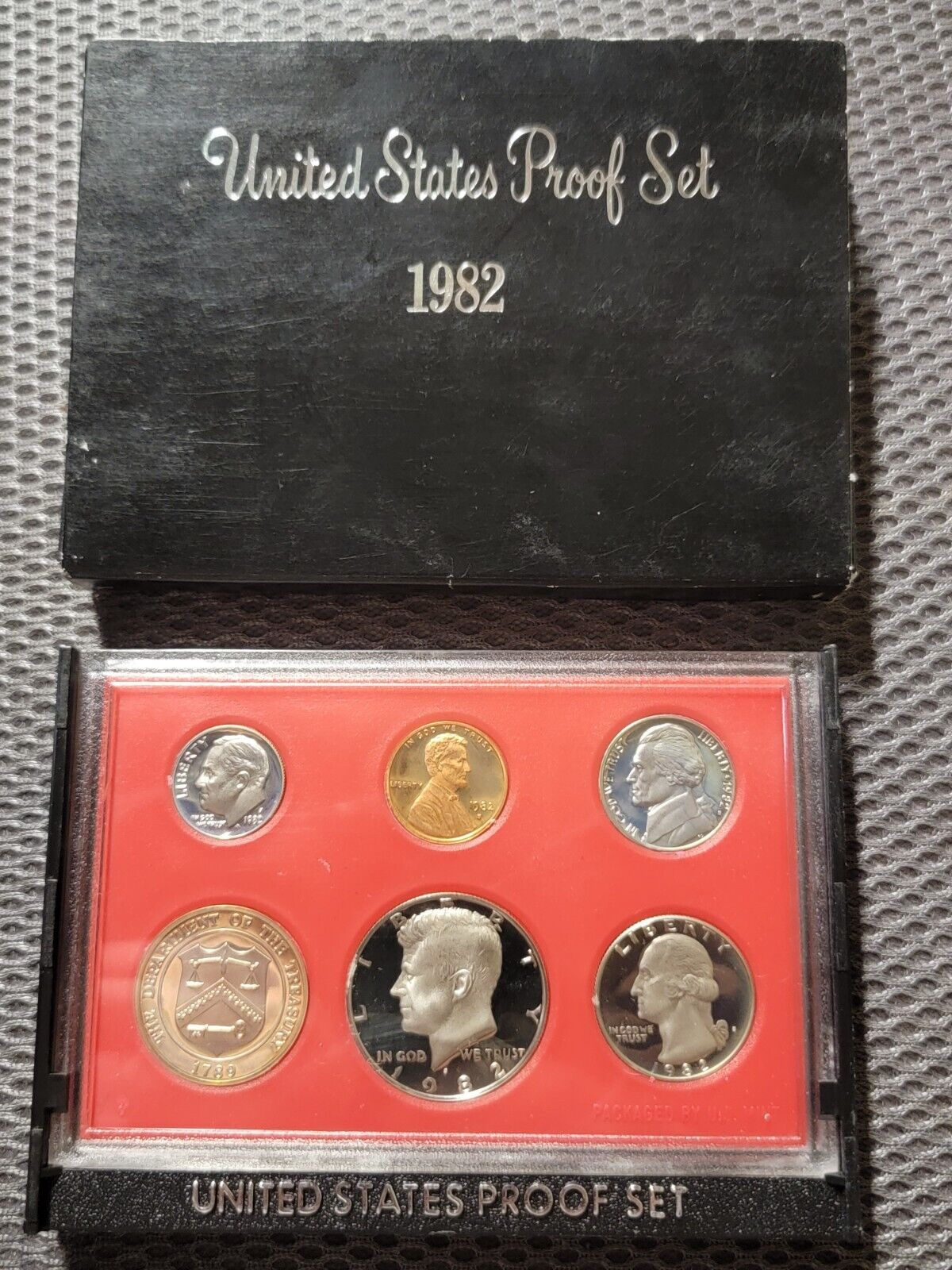 1982 Clad Proof Set U.S. Mint Original Government Packaging *Seller Bonus*