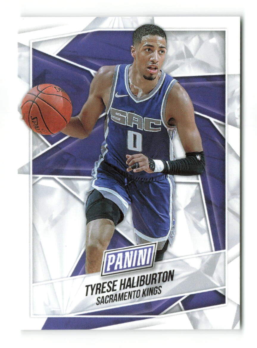 2021 Panini- The National Tyrese Haliburton  #VIP7   Sacramento Kings Basketball