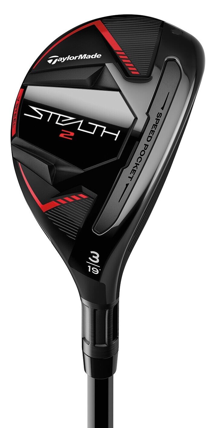 Left Handed TaylorMade STEALTH 2 Rescue 22* 4H Hybrid Stiff Graphite Mint