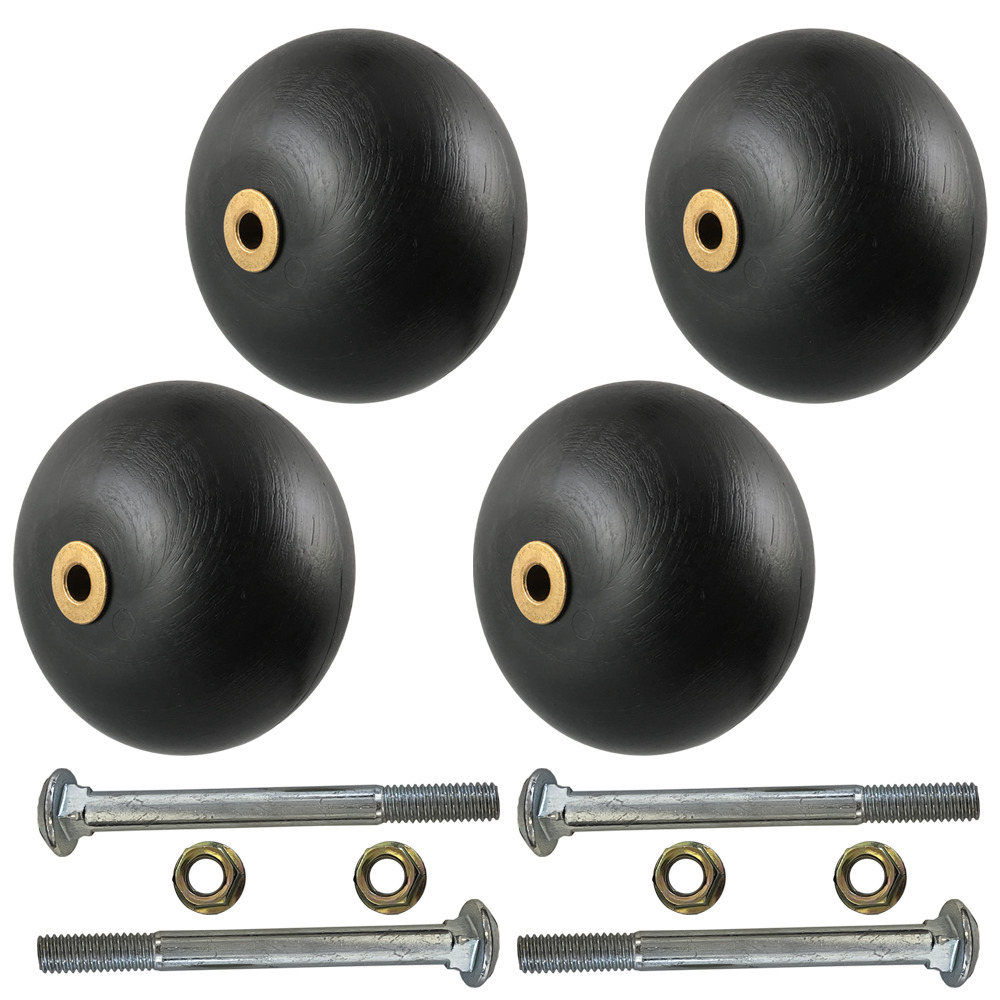 4Pk Deck Wheel with Hardware for Scag Cheetah Cougar 481632 04003-26