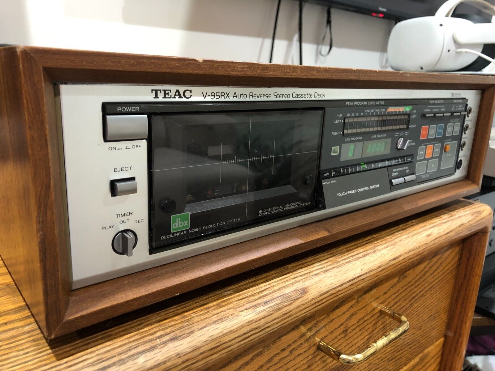 Working Vintage  Teac V-95RX dbx Auto Reverse Stereo Cassette Deck, 3 - motors