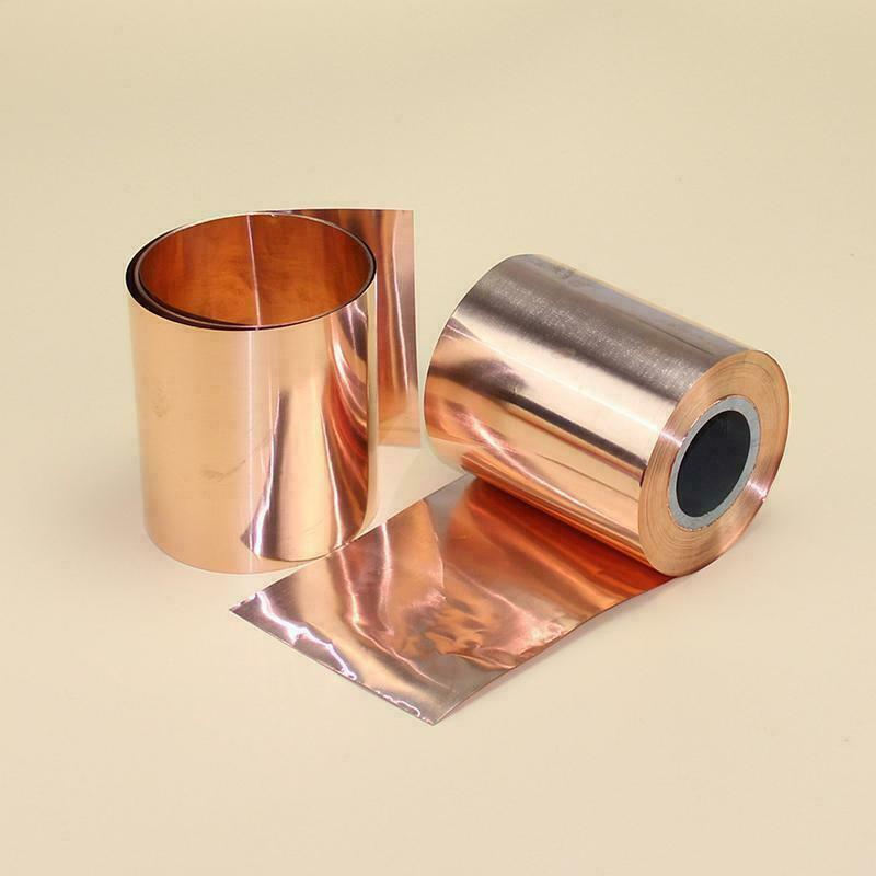 1pcs 99.9% Pure Copper Cu Metal Sheet Foil Plate Strip Thickness 0.01mm to 1mm