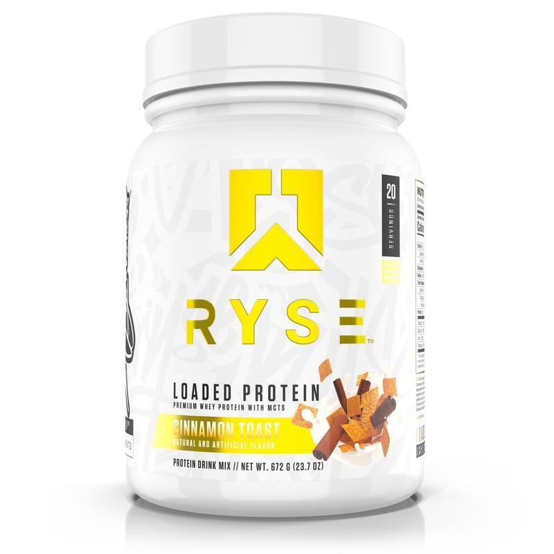 Loaded Protein Powder, Various flavors such as Cinnamon Toast Flavor,27 Servings
