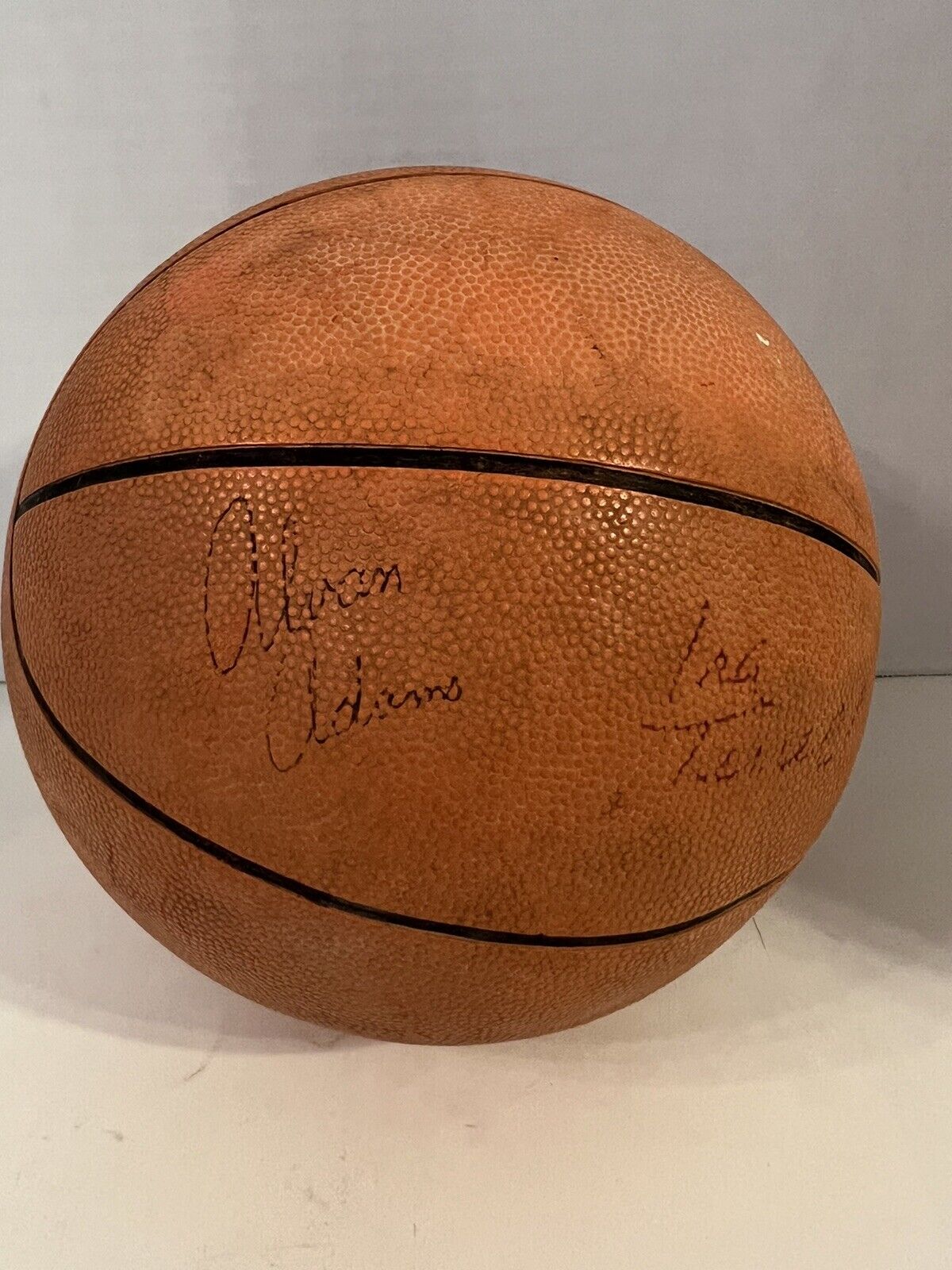 Alvin Adams Phoenix Suns VTG 1975-1988 Autographed Basketball w/Multi Signature