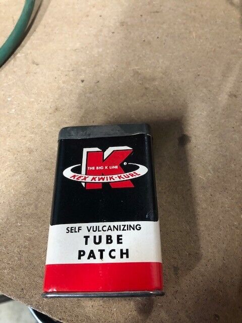 Vintage Kex America\'s Finest Tube Patch, Made in  USA. Cardboard-  Preowned