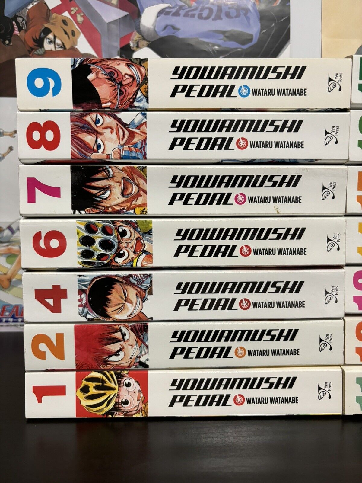 Yowamushi Pedal Manga 1-2, 4, 6-9, 11-17 (14 Volumes)