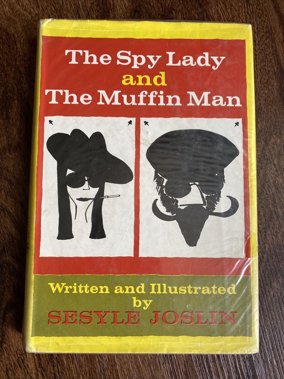 The Spy Lady And The Muffin Man, Joslin, VTG HC Book, Ex-library, 1971