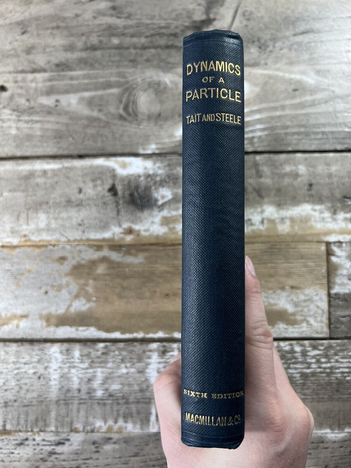 1889 Antique Physics Book \
