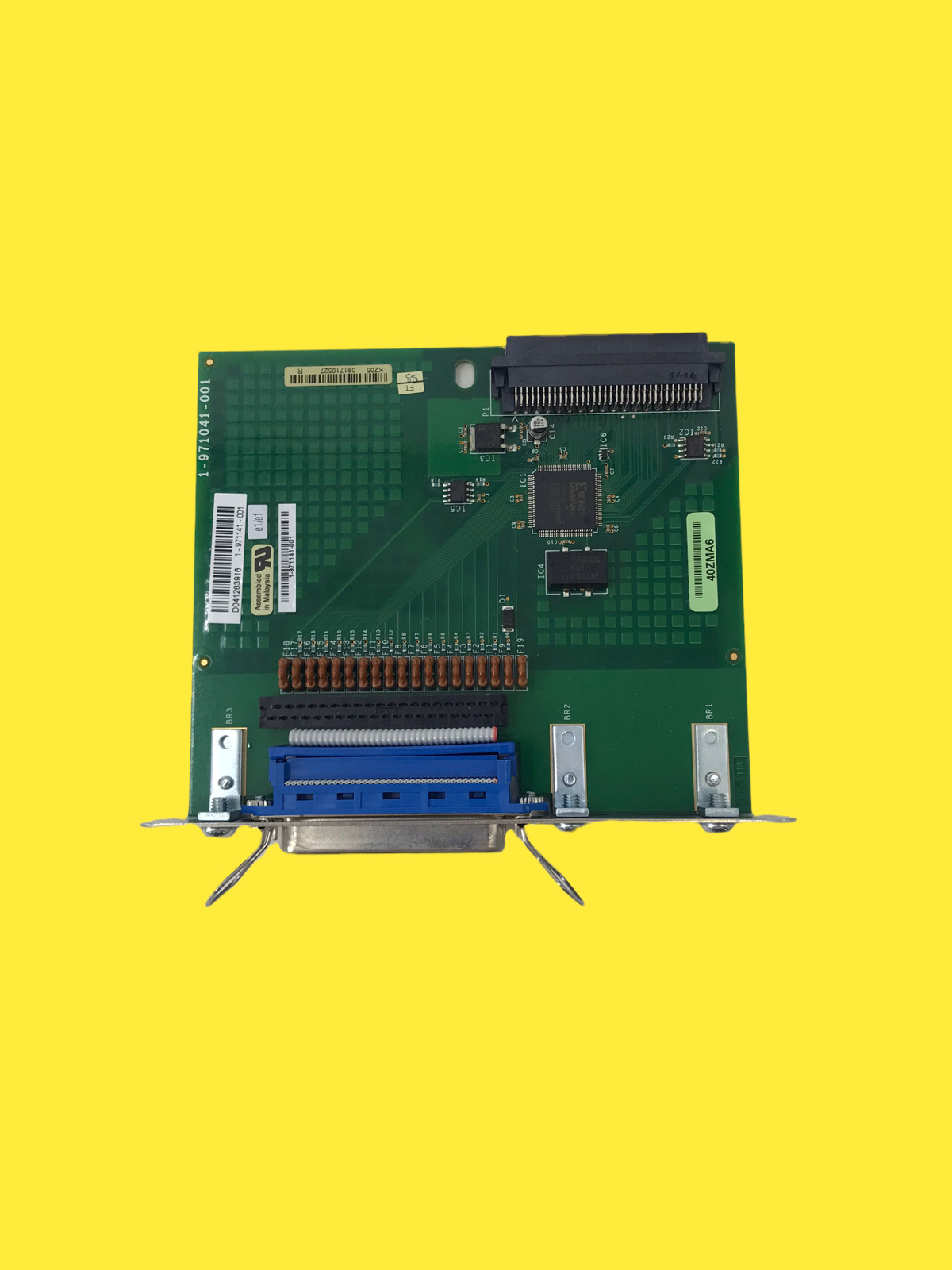 Intermec PM4i Parallel Interface Board 1-971041-001, 1-971141-001 #1899 Z49B3