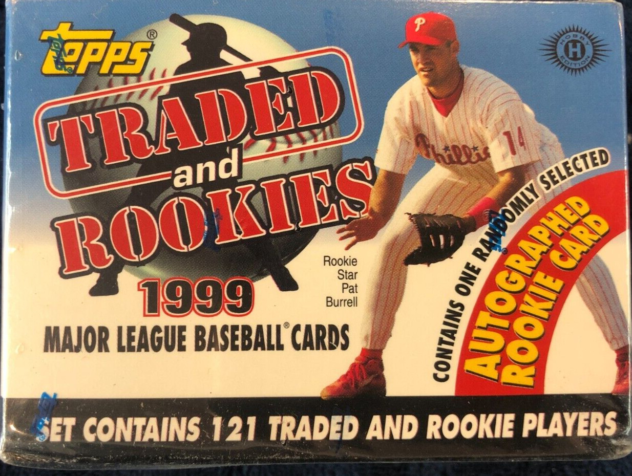 1999 Topps Traded and Rookies Set - Factory Sealed 121 Cards