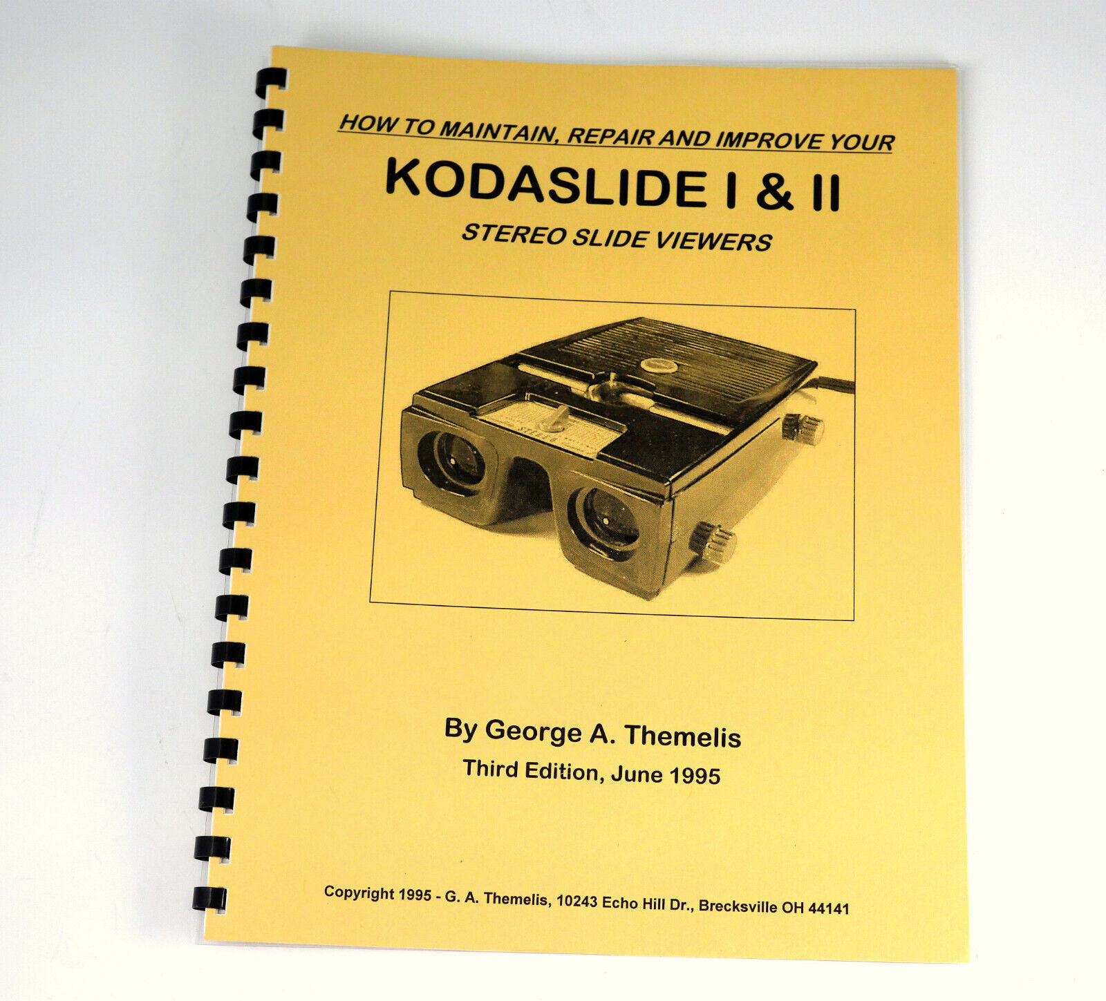 KODAK Kodaslide stereo slide Viewer BOOK by DrT