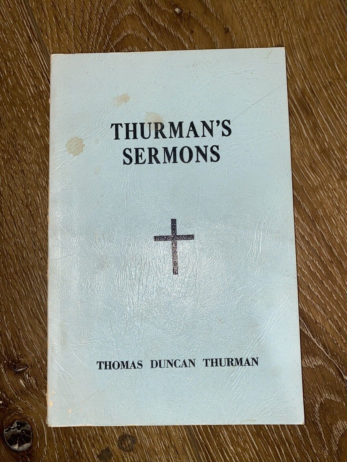 Vintage 1963 Thurman’s Sermons Bible Sermon Book