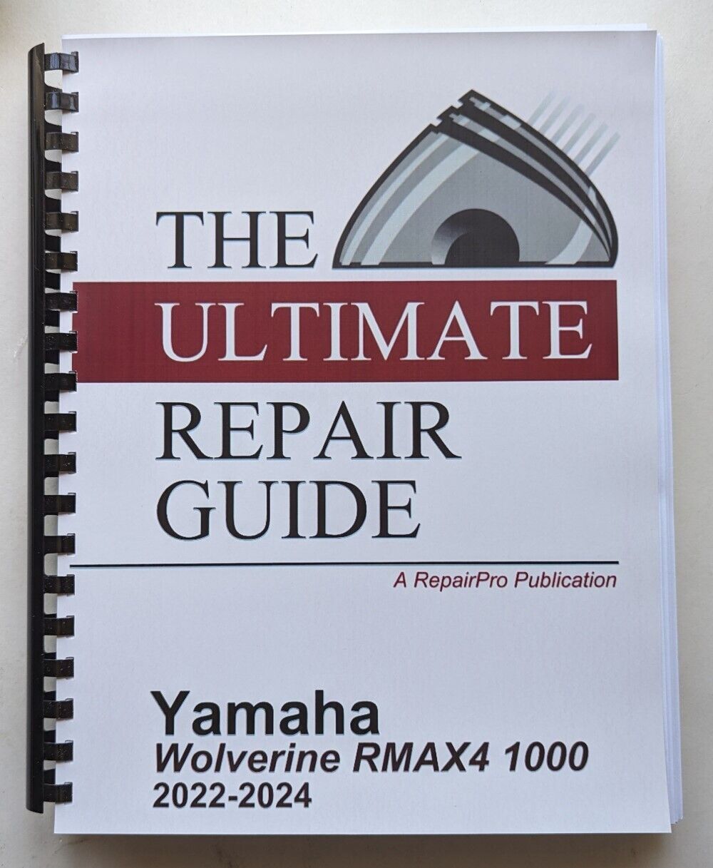 Yamaha Wolverine RMAX4 1000 RMAX Service Repair Maintenance Shop Manual 2022-24