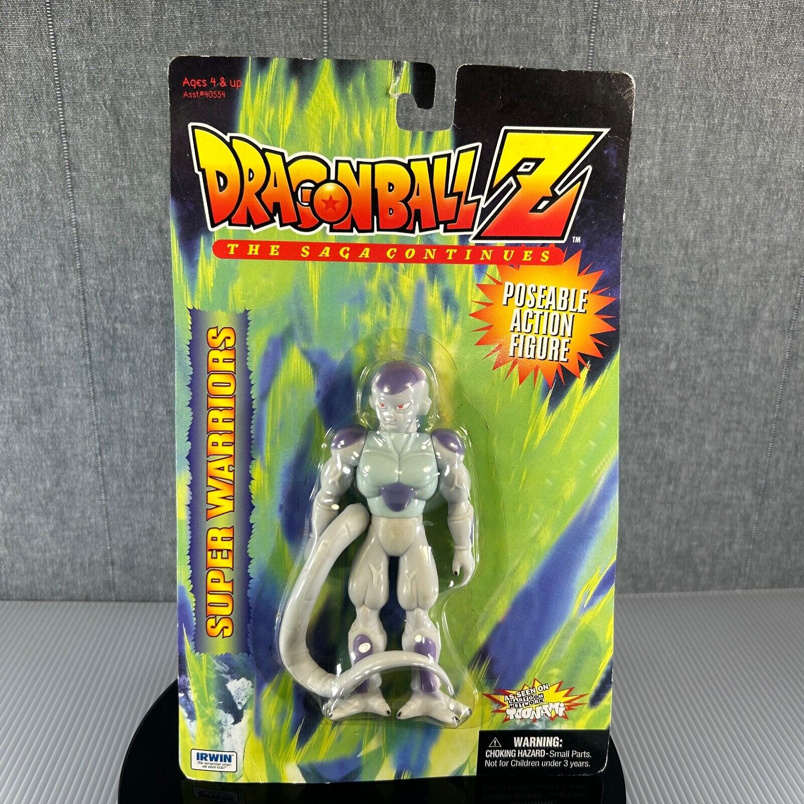 Dragon Ball Z Saga Continues Super Warriors Frieza Action Figure 1998 Irwin