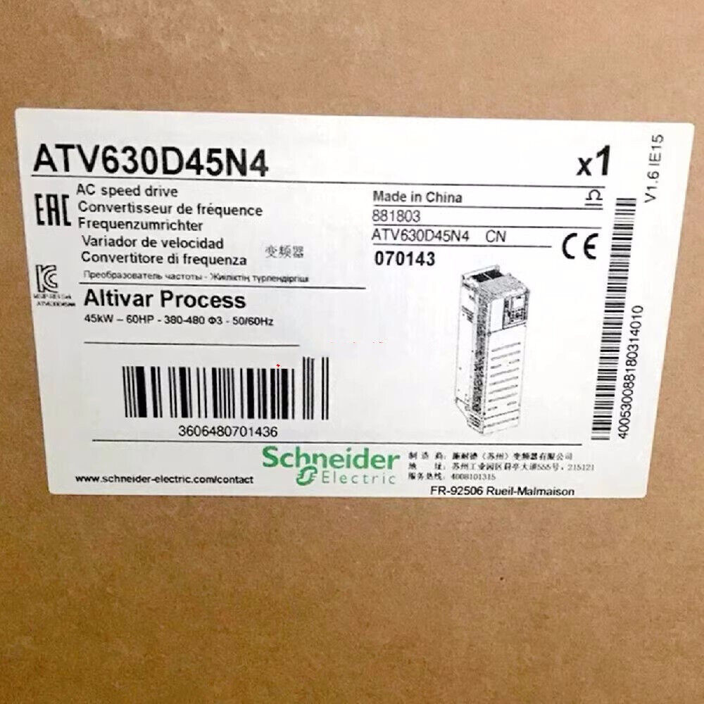 ONE New Frequency Converter ATV630D45N4 By Fedex or DHL