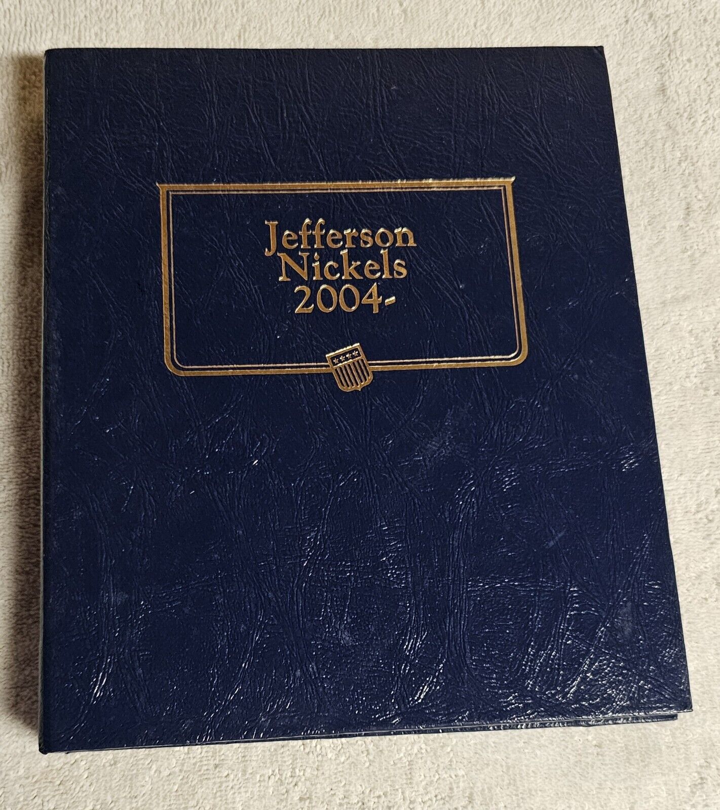 Whitman Classic Empty Jefferson Nickels 2004-  Coin Album #1973