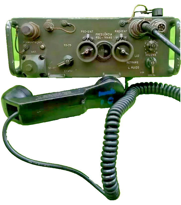 PRC77 Ry20 Military Backpack Field Radio brazilian army VHF30-75MHz