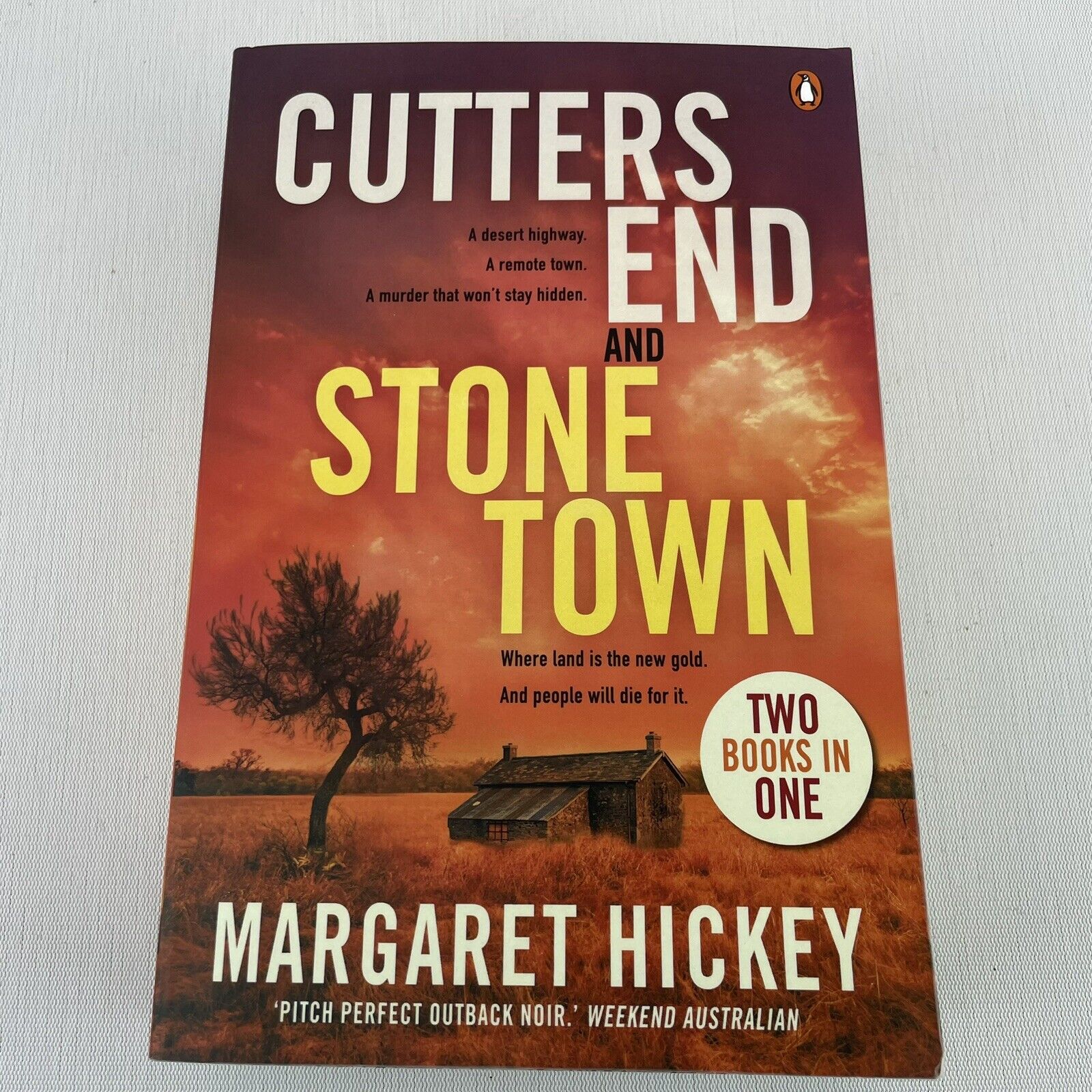 Stone Town & Cutters End by Margaret Hickey Paperback Book Large 2 Books in One