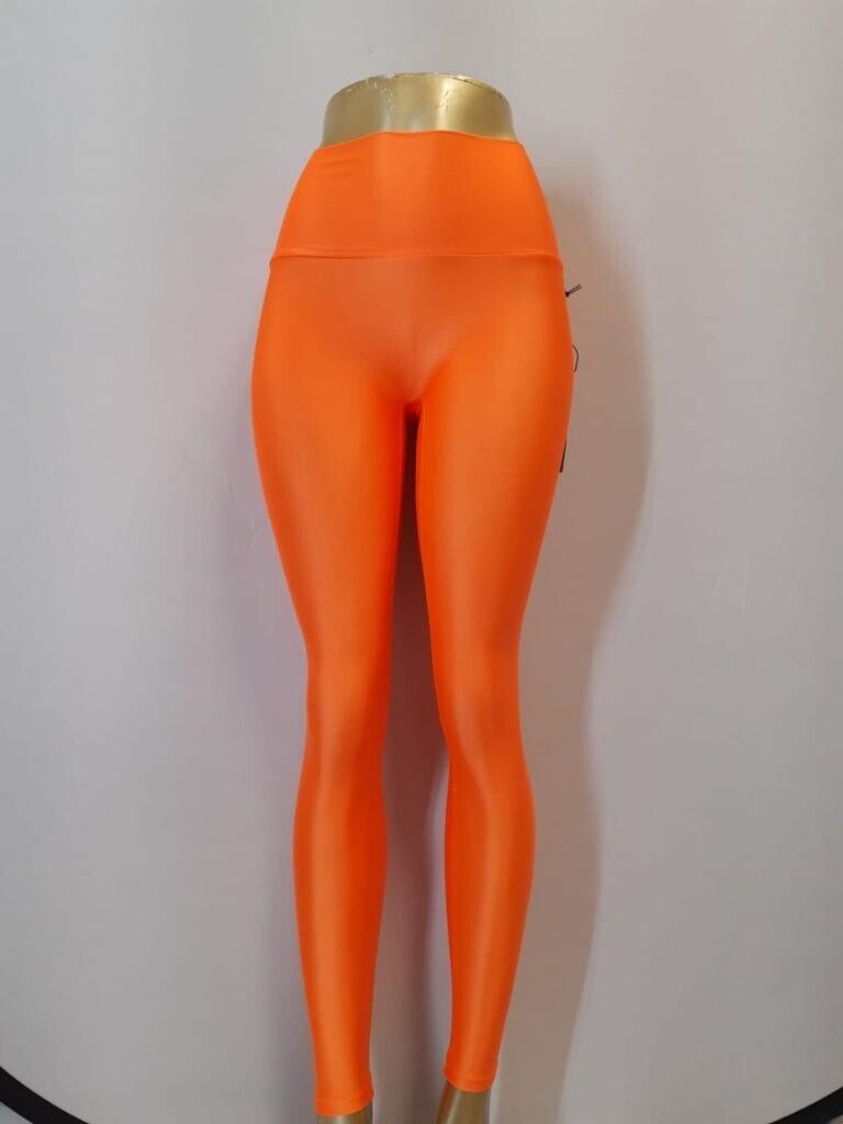 K-DEER Hi Luxe Leggings Orange SIZE EXTRA SMALL XS New Original Price 98$ Yoga