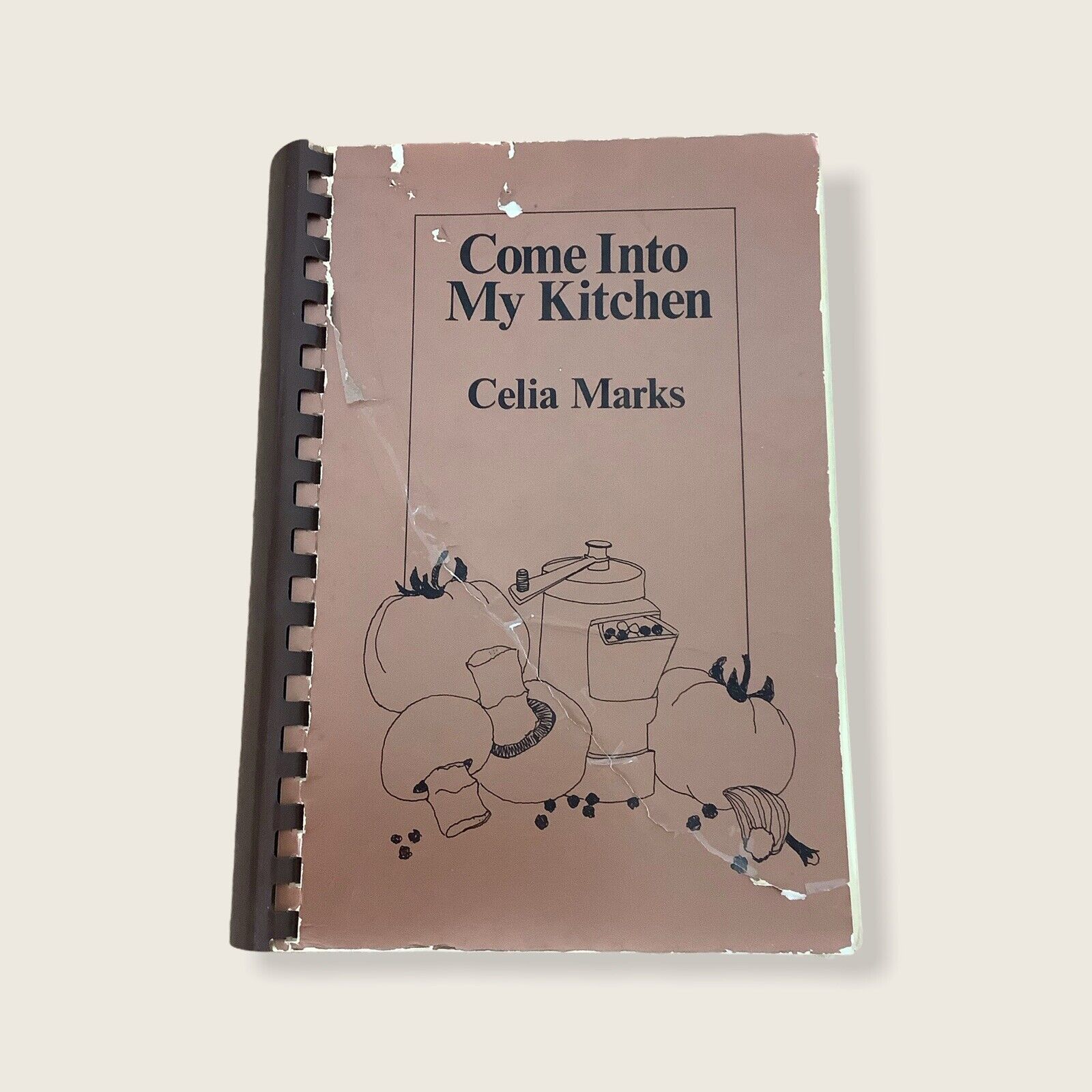 Come Into My Kitchen by Celia Marks Signed Cookbook Recipes Vintage 1969 