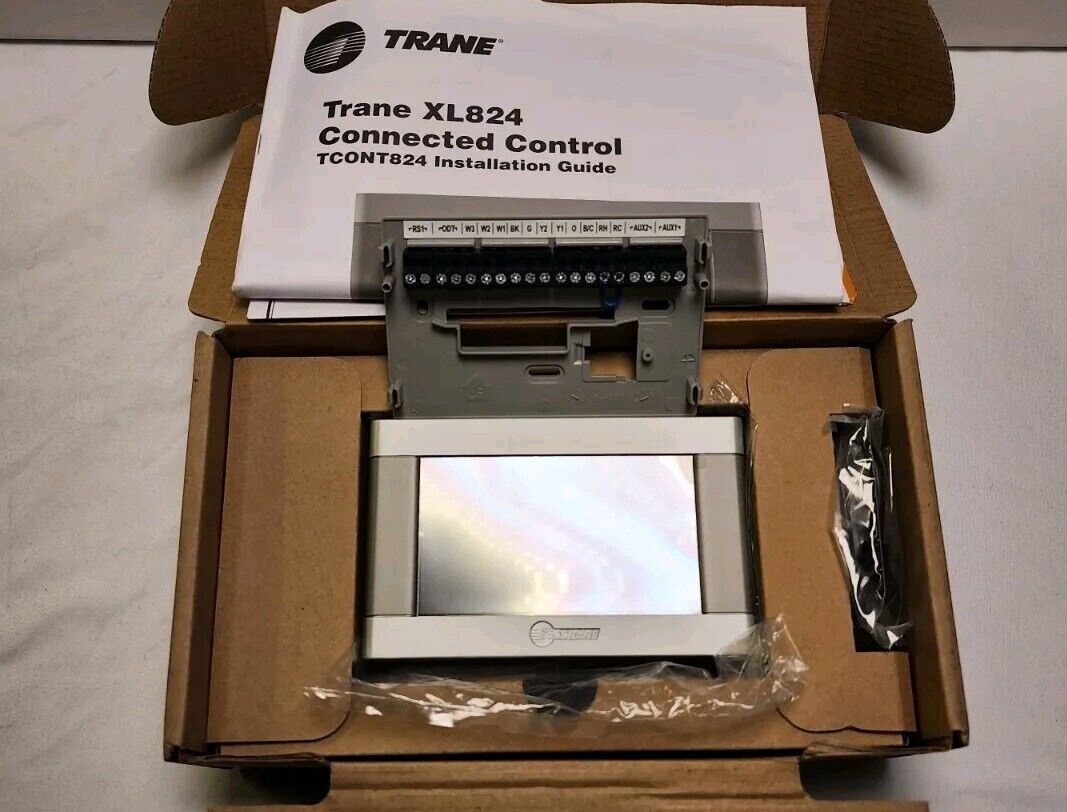 Trane XL824 Connected Control Programmable Wi-Fi Thermostat (TCONT824AS52DA)