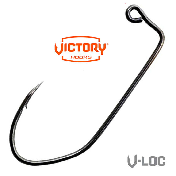 Victory 11149 V-Loc 90º Hook AccuArc Needle Point Compared Eagle Claw 575 Hook 