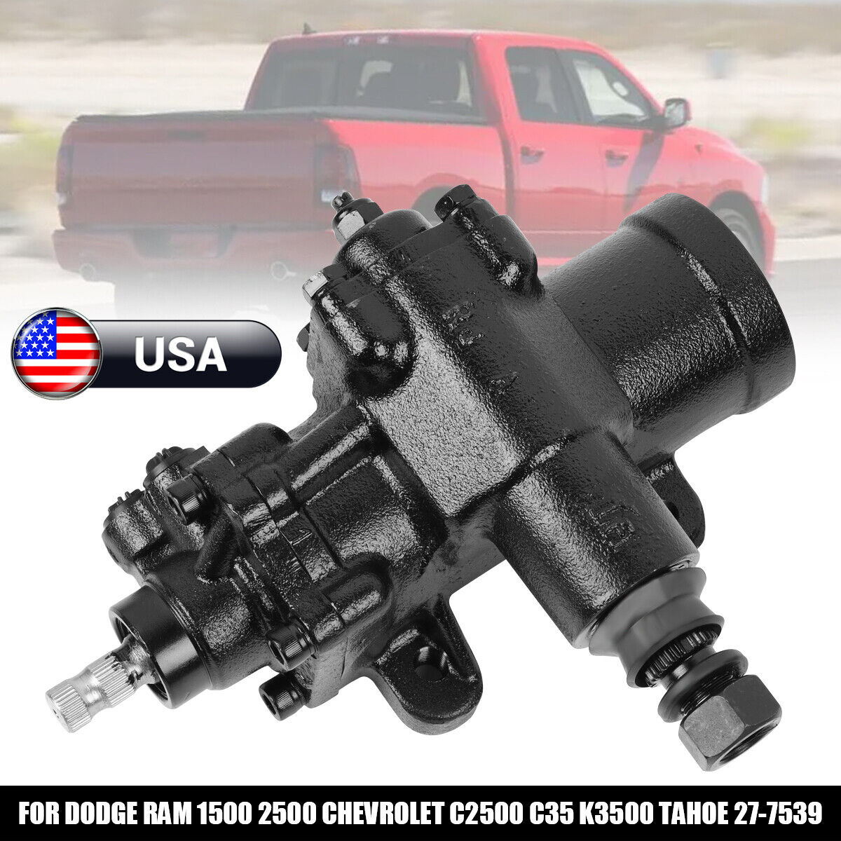 Complete Power Steering Gear Box Assembly for Dodge Ram 1500 1994-2001 27-7539