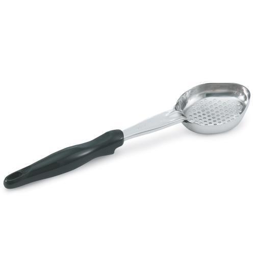Vollrath - 6422220 - 2 oz Antimicrobial Oval Perforated Spoodle® Portion Spoon