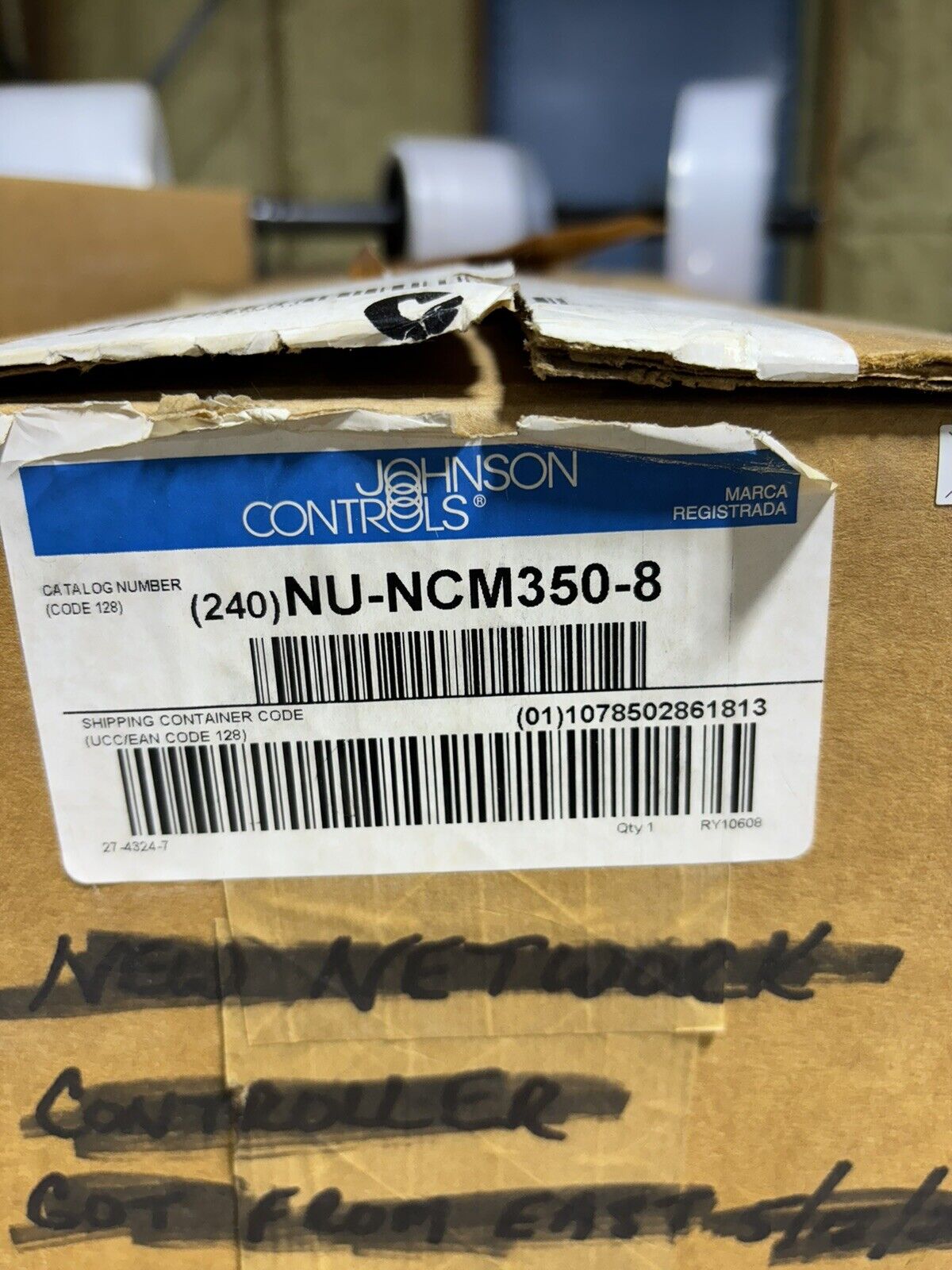 Johnson Controls Nu-ncm350-8 Metasys Network Controller