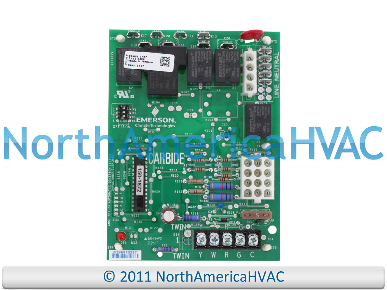 WR Furnace Control Board Fits Trane American Standard CNT2789 CNT02789 CNT02891