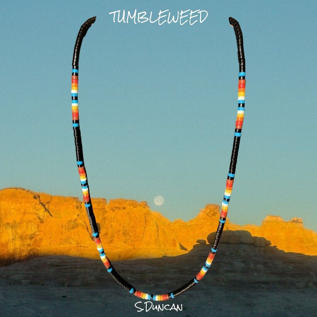 Native American “Black” Heishi Necklace