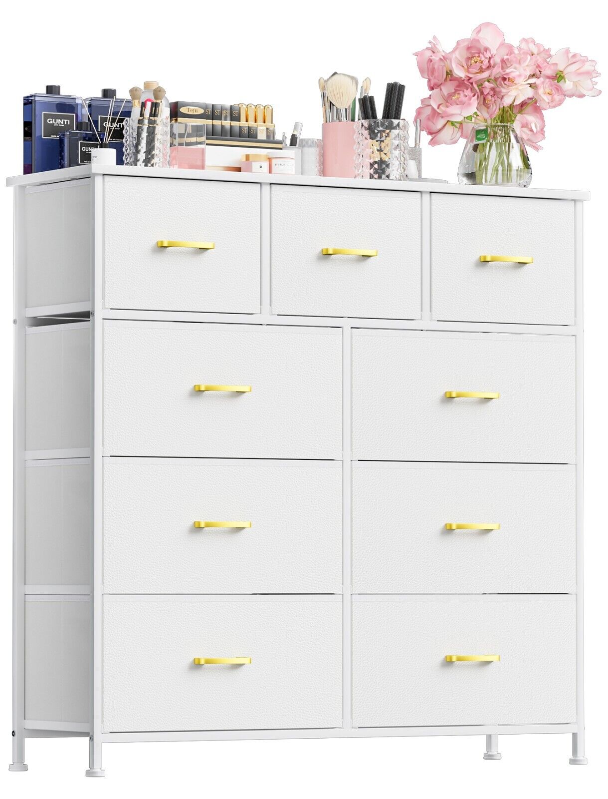 Dresser for Bedroom with 9 Drawers, Chest of Drawers for Closet, Living Room