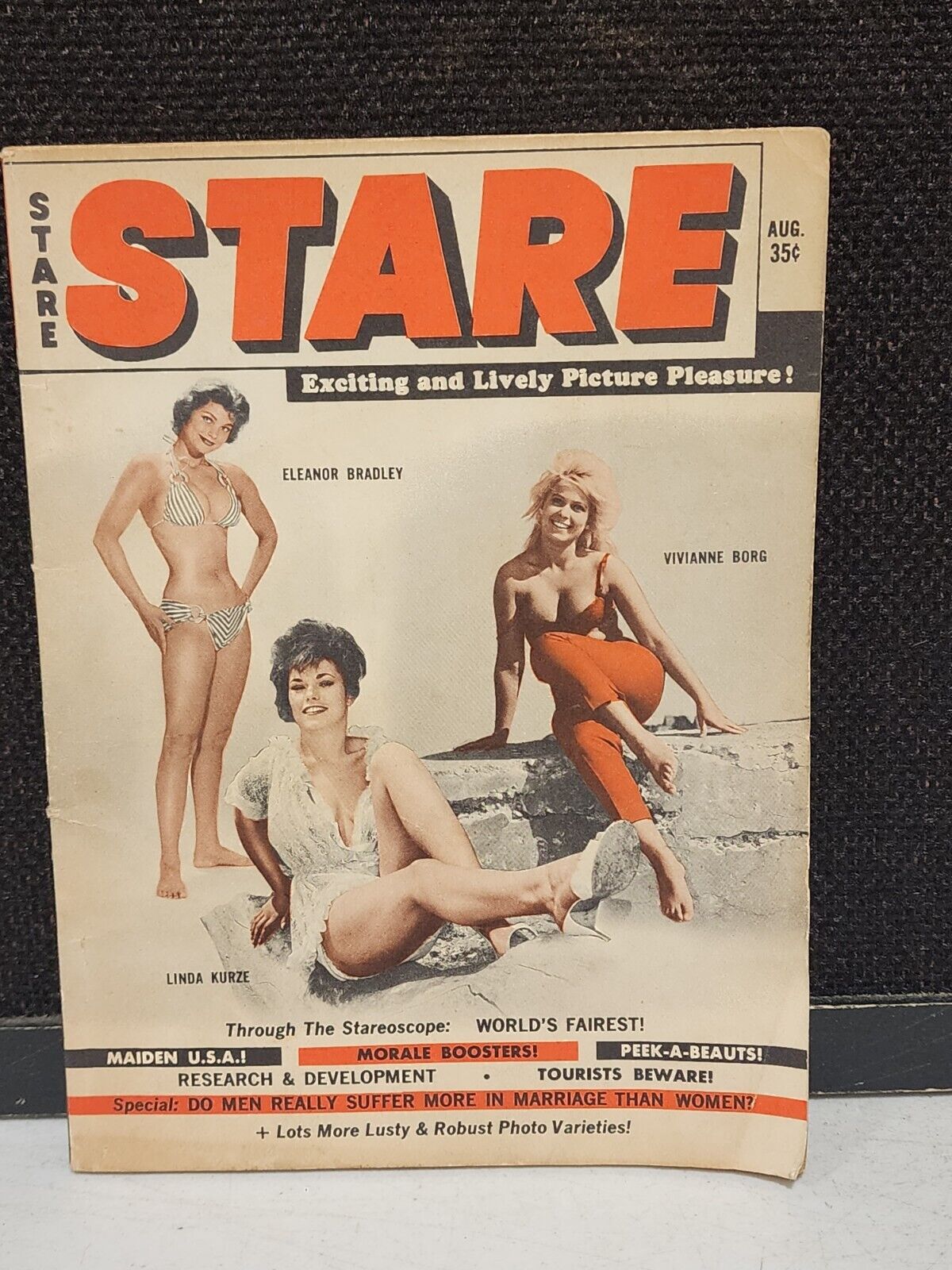 VINTAGE AUGUST 1964 STARE MAGAZINE EXCITING AND LIVELY PICTURE PLEASURE