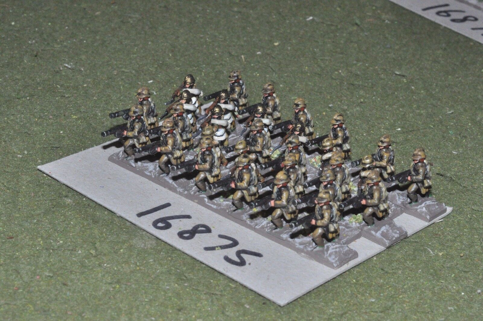 15mm WW1 / french - infantry 30 figures - inf (16875)